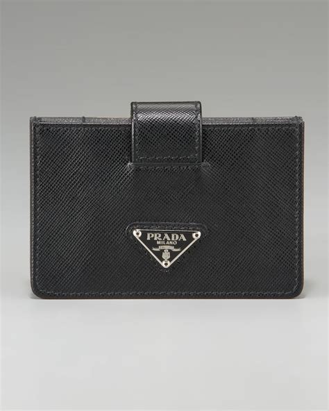 prada accordion card case|Women's Card Holders In Leather And Re.